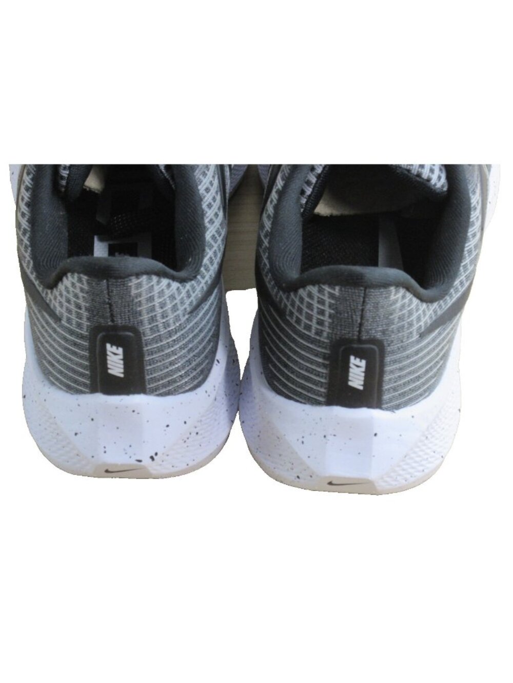 Women's Nike Air Zoom Pegasus 39 Running Shoes Black Smoke Grey White Size 7.5 - Picture 5 of 7
